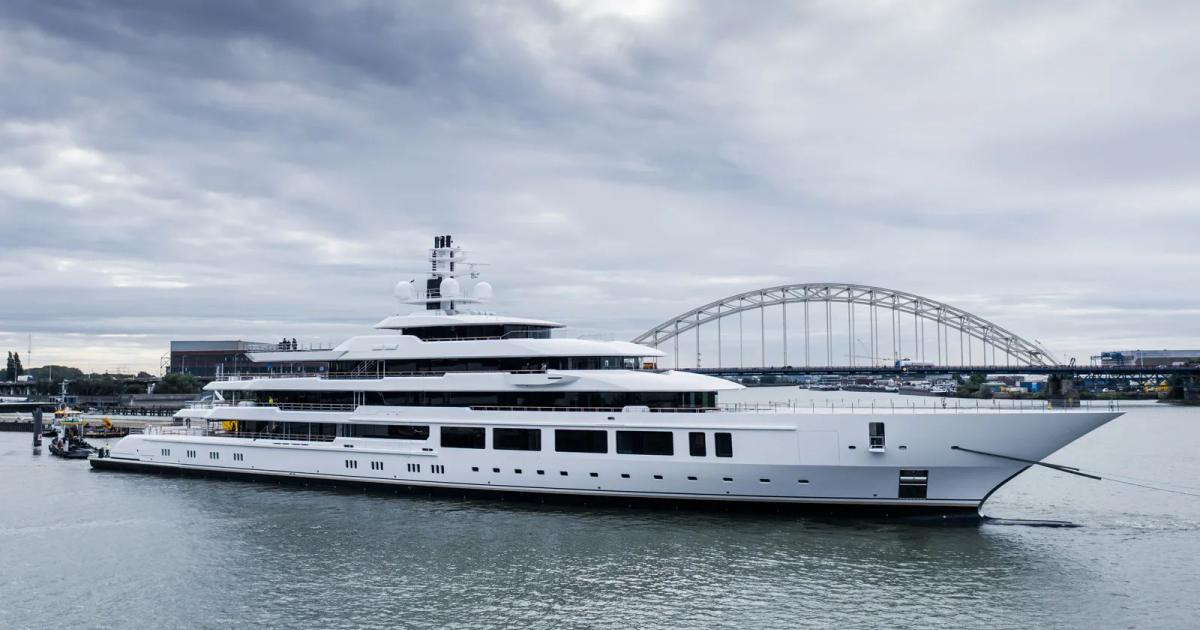 To INFINITY and beyond Oceanco delivers yard’s largest motor yacht to