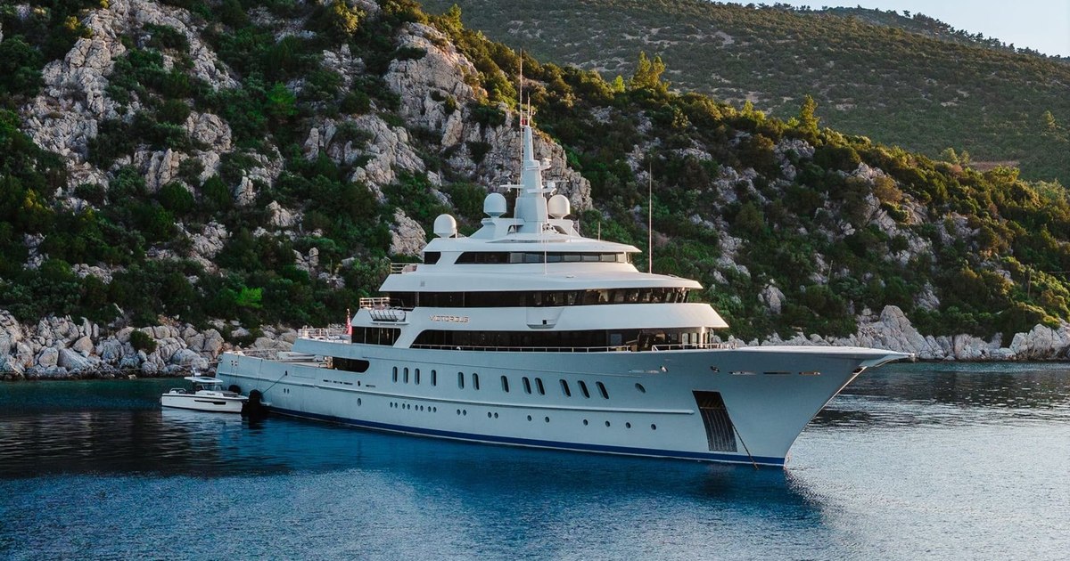 Superyacht VICTORIOUS opens extended Mediterranean yacht charter program with books open until April 2028