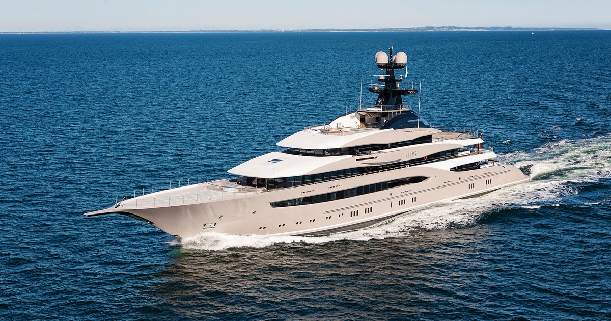 Lürssen Superyacht KISMET Completes Sea Trials YachtCharterFleet
