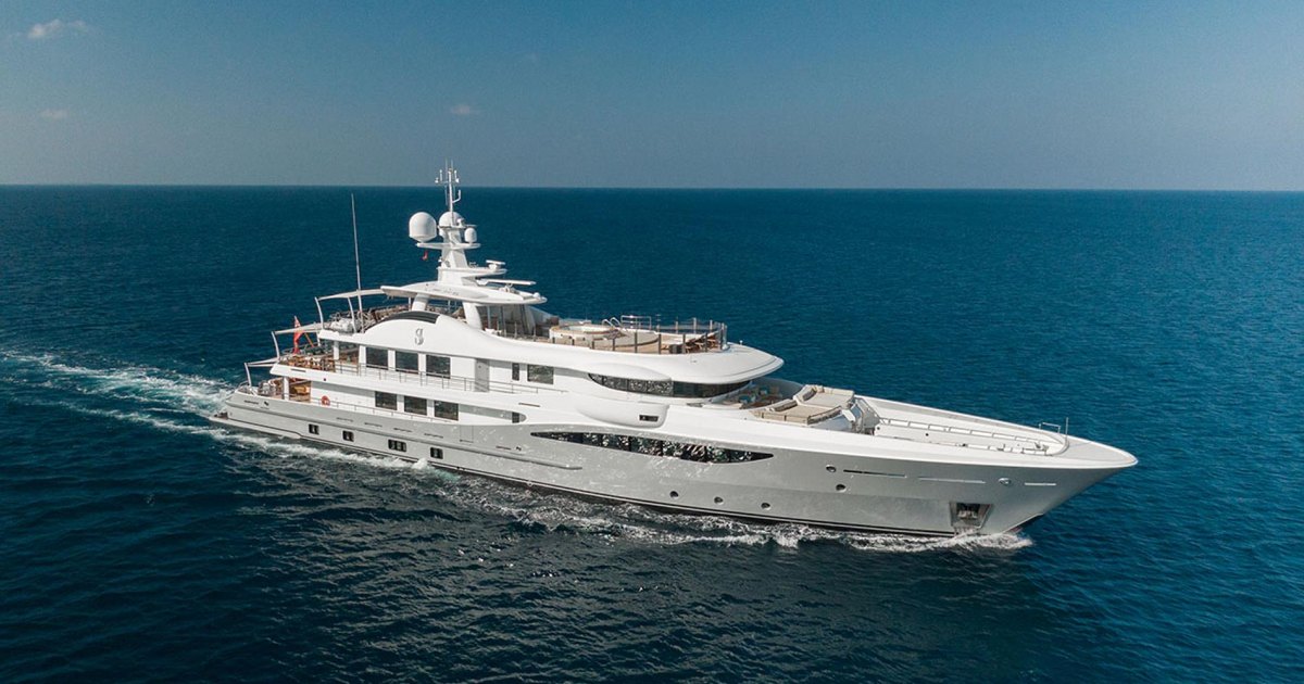 55m yacht SERENITY J set to join the charter fleet in the Maldives ...