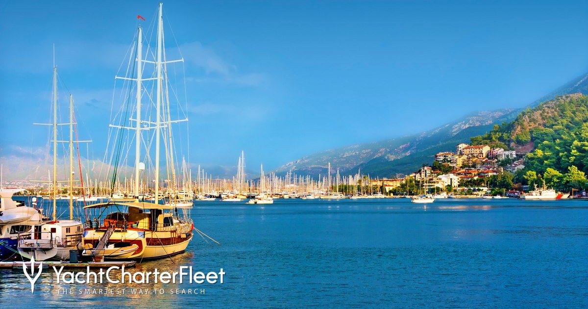 yacht cruising from fethiye