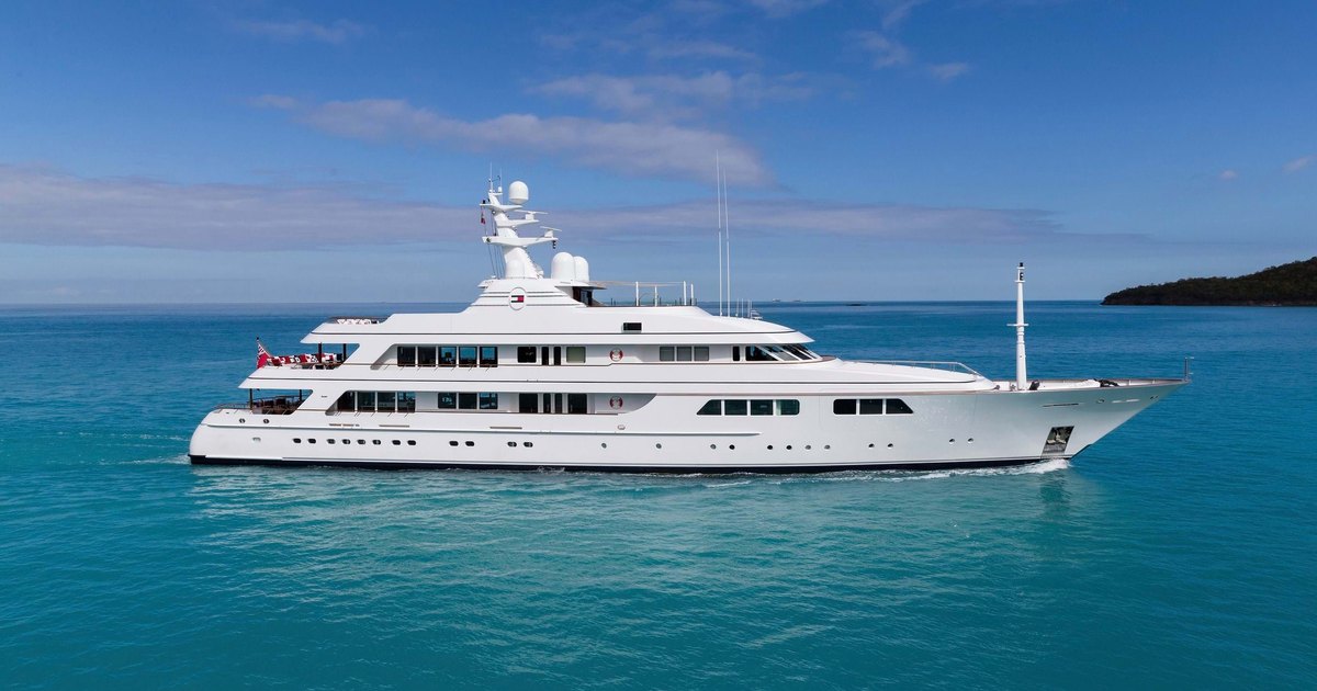 Special offer on board 62m FLAG for last-minute Caribbean charters ...