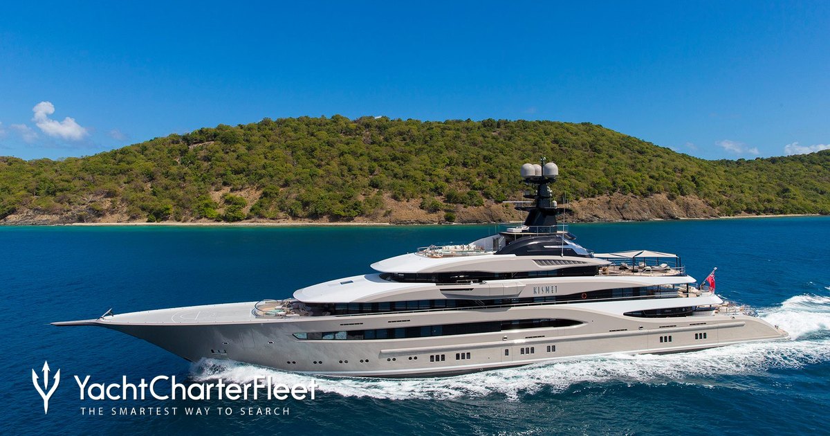 WHISPER Yacht Layout / General Arrangement Plans (ex. Kismet) 95m