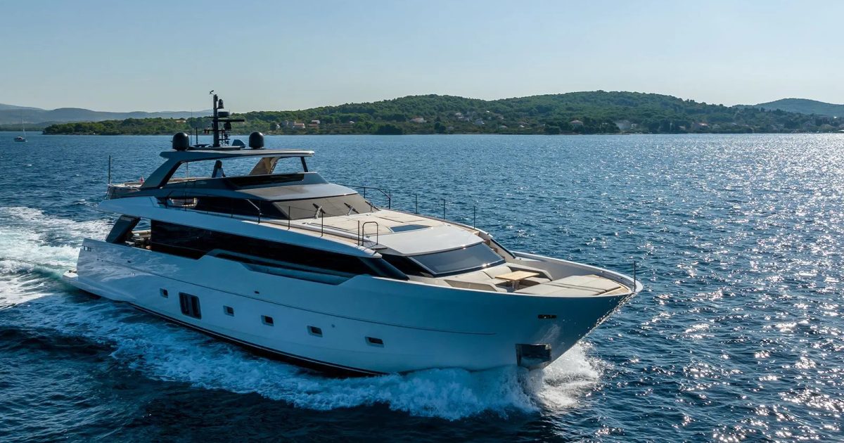 Sanlorenzo charter yacht JICJ joins 2024 Croatia yacht charter