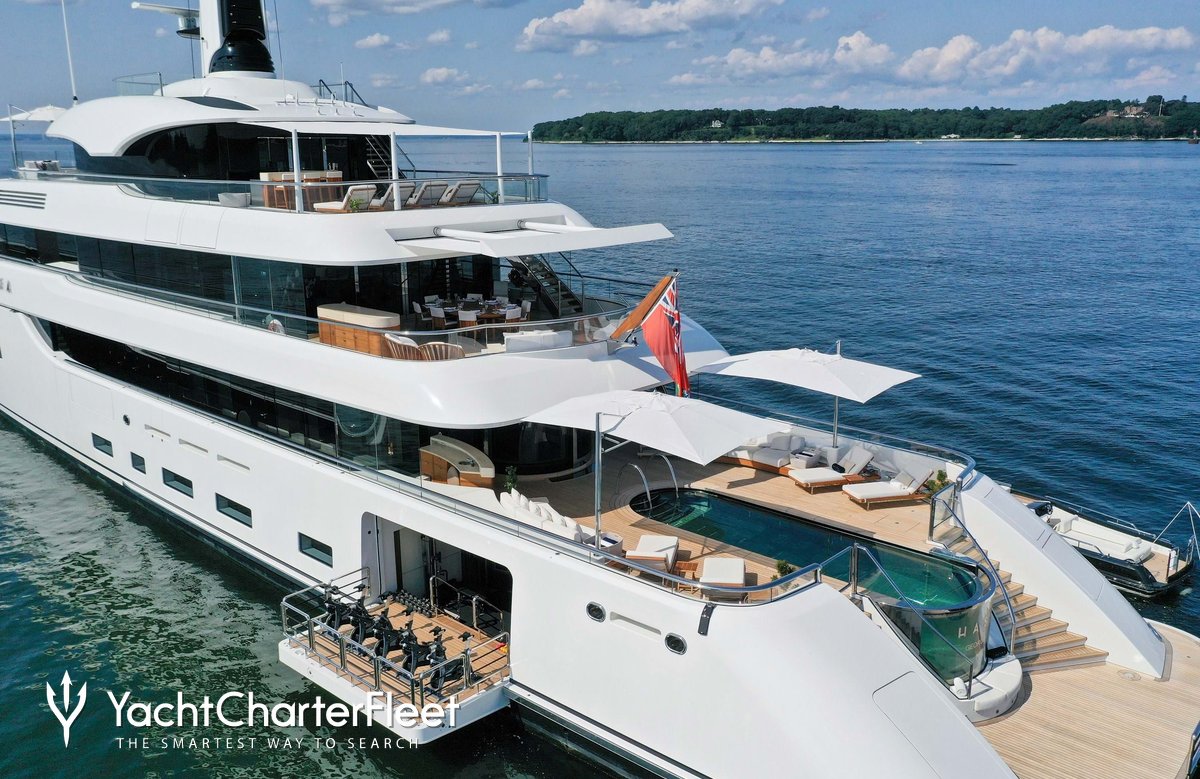 LUNASEA Yacht Charter Price - Feadship Luxury Yacht Charter