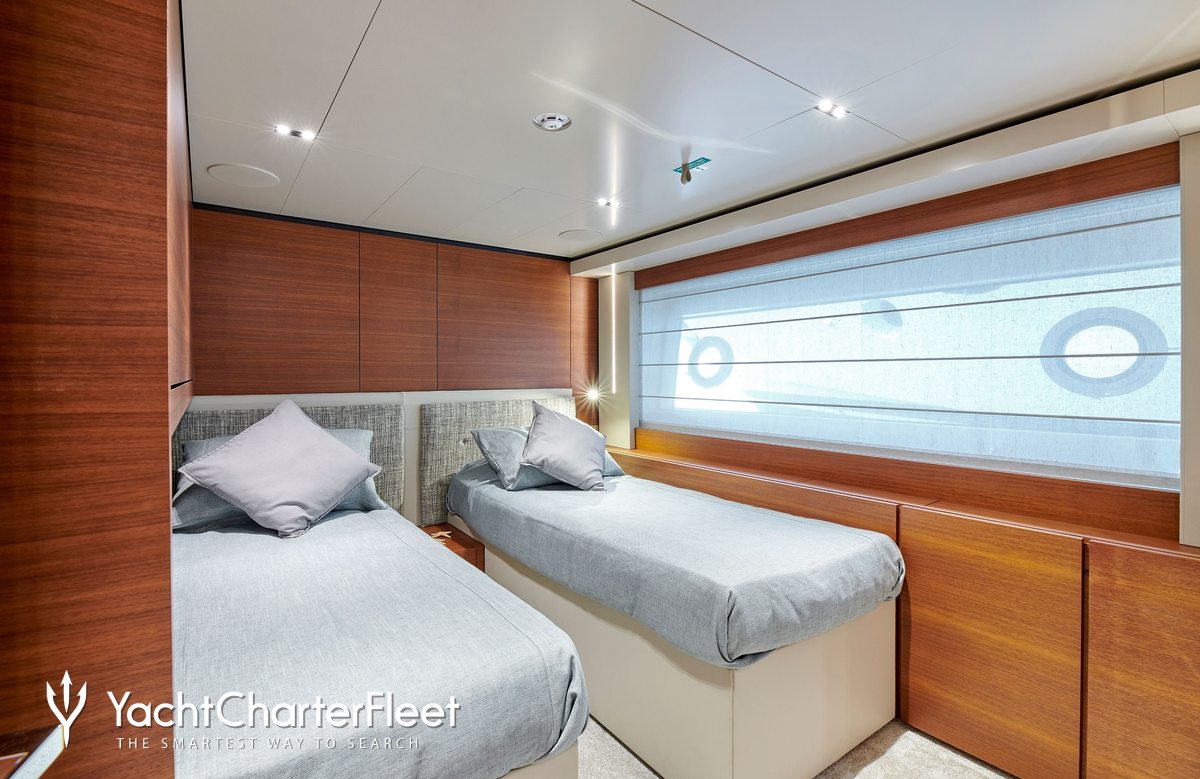 MAC ONE Yacht Charter Price - Custom Line Luxury Yacht Charter