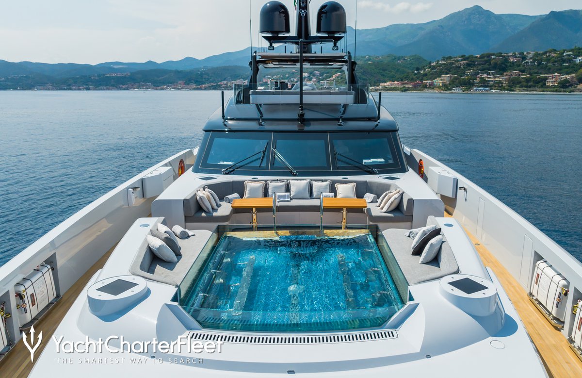 charter yacht grey