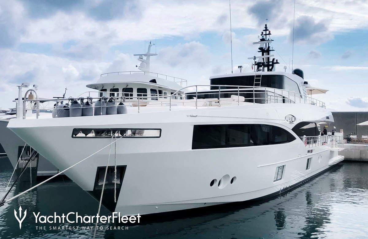 SANTOSH Yacht Charter Price Gulf Craft Luxury Yacht Charter