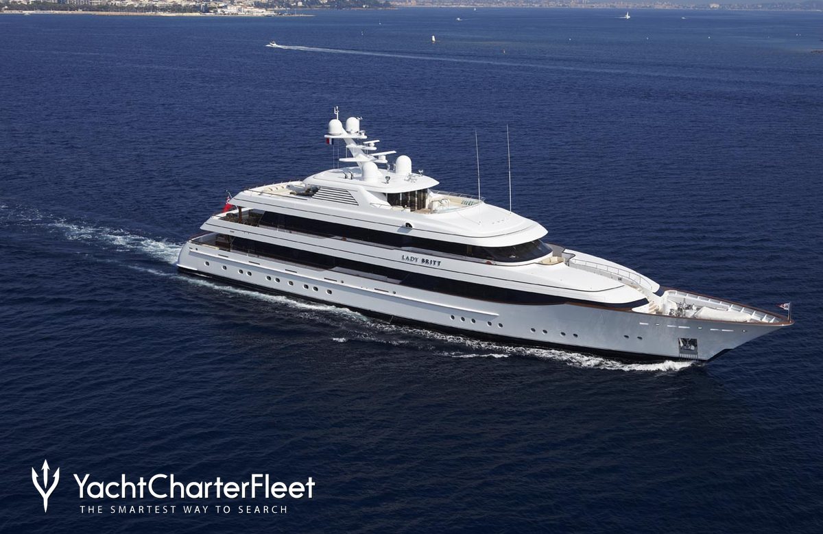 BRITT Yacht Charter - Feadship Luxury Charter