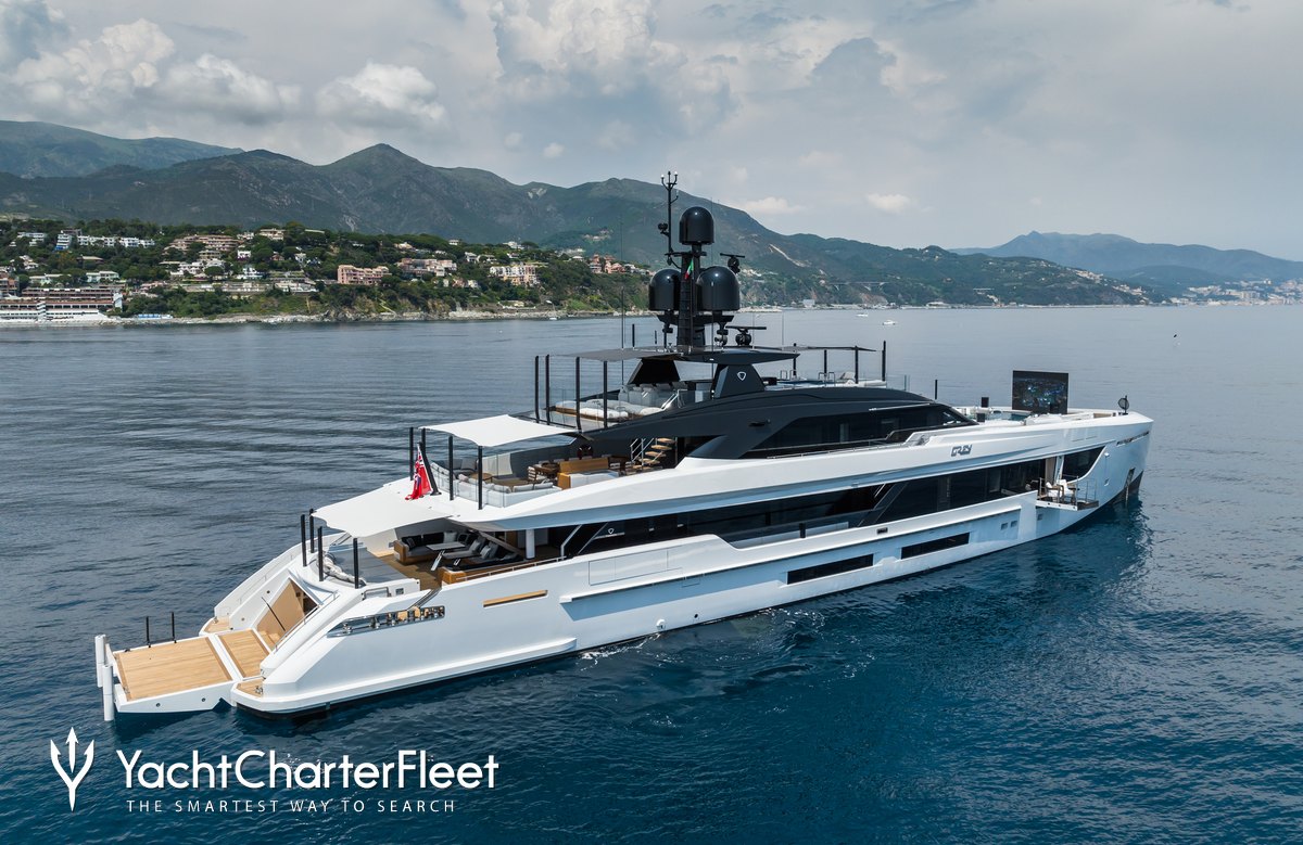 charter yacht grey