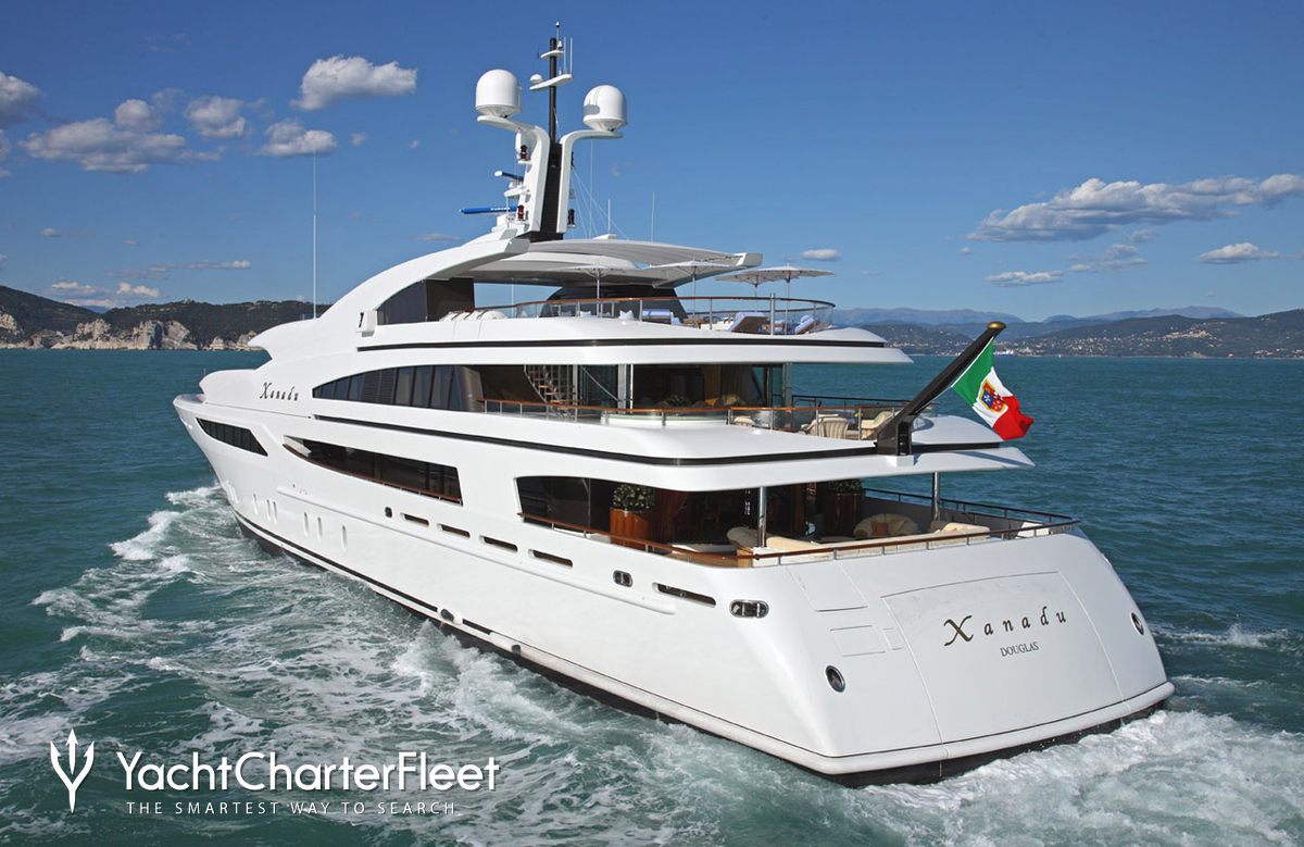 ST DAVID Yacht Charter Price (ex. Xanadu) Luxury Yacht Charter