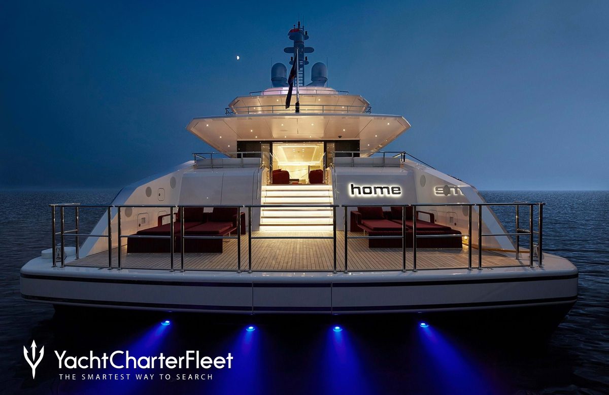 charter superyacht home