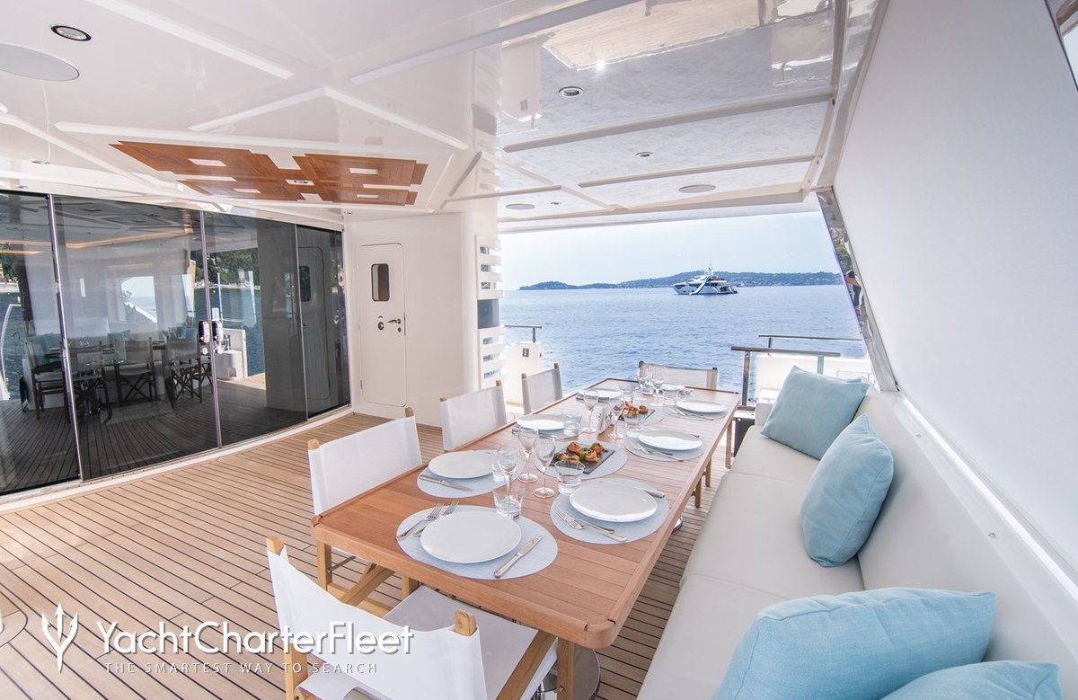 SANTOSH Yacht Charter Price Gulf Craft Luxury Yacht Charter
