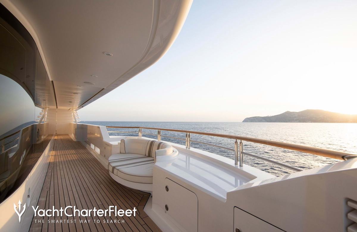 CLOUD 9 Yacht Charter Price (ex. Infinity) - OceanCo Luxury Yacht Charter