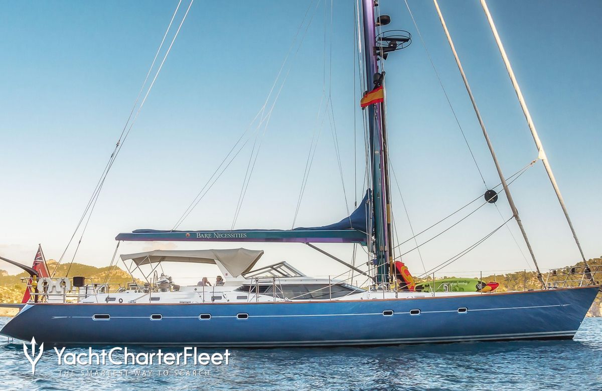 BARE NECESSITIES Yacht Charter Price - Oyster Yachts Luxury Yacht Charter