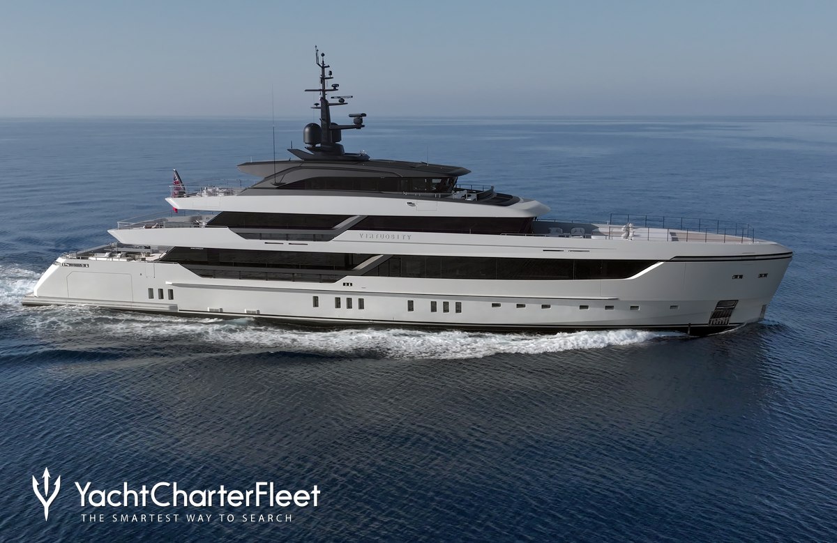 VIRTUOSITY Yacht Photos - 57m Luxury Motor Yacht for Charter