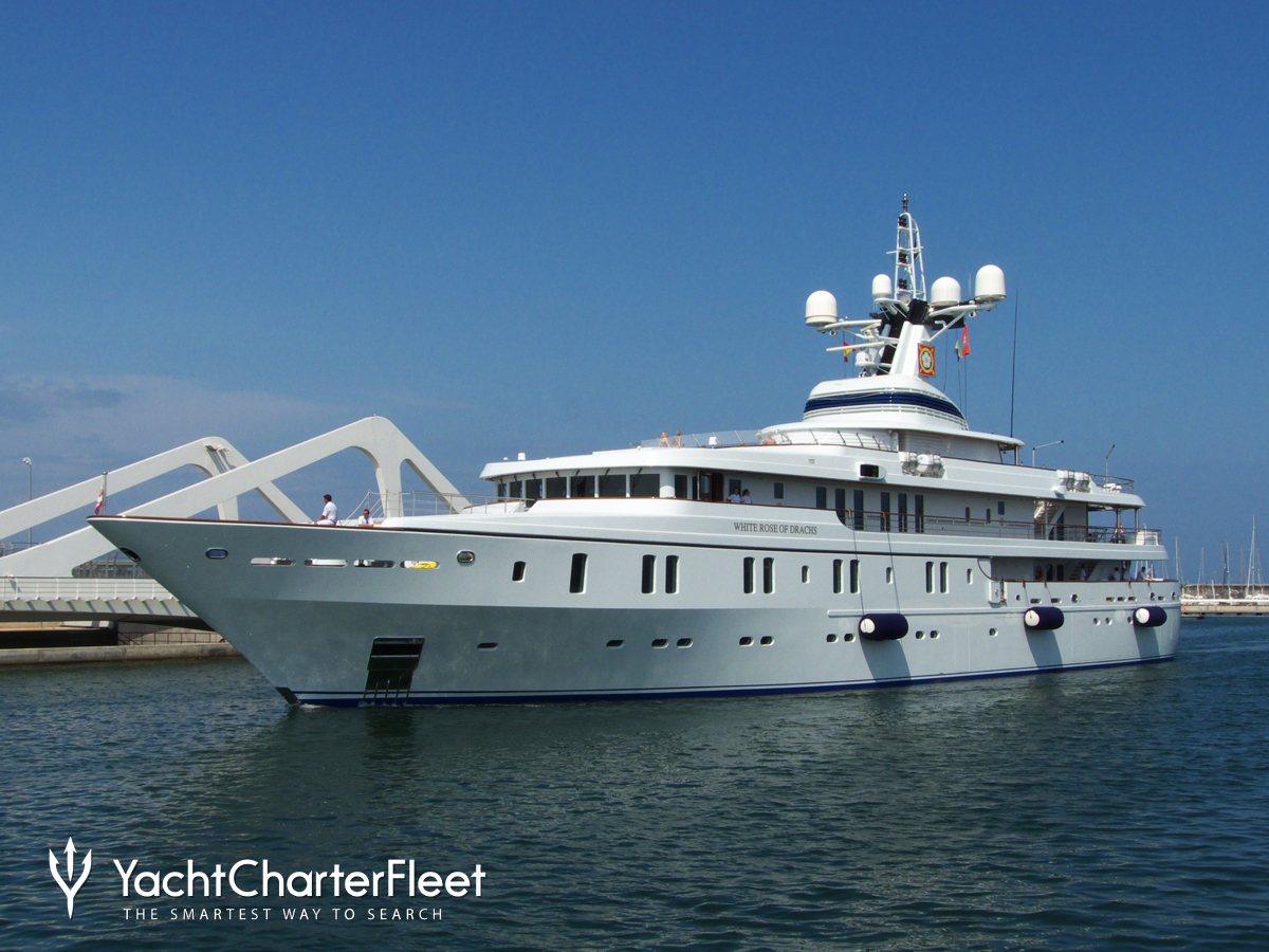 white rose drachs yacht
