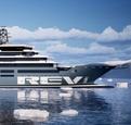 195M superyacht REV OCEAN on the move: The world's largest yacht for charter embarks on sea trials