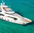 Explore the sunsoaked shores of a Bahamas yacht charter with 33M yacht rental REHAB