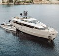 Sanlorenzo motor yacht SAL offers 10% off remaining August yacht charters in the West Mediterranean