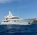 Escape on a last-minute reduced-rate Sardinia yacht charter with 52m superyacht charter ADVENTURE