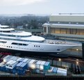 117M Lürssen Superyacht BOARDWALK Successfully Launches At Lemwerder 