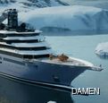 Damen Shiprepair Vlissingen and Rossilini’s Four-10 sign outfitting contract for world's largest yacht for charter REV OCEAN