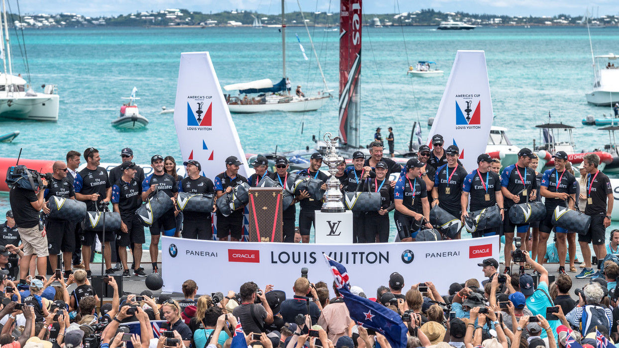 Emirates Team New Zealand Sails Away With Louis Vuitton Cup Thanks