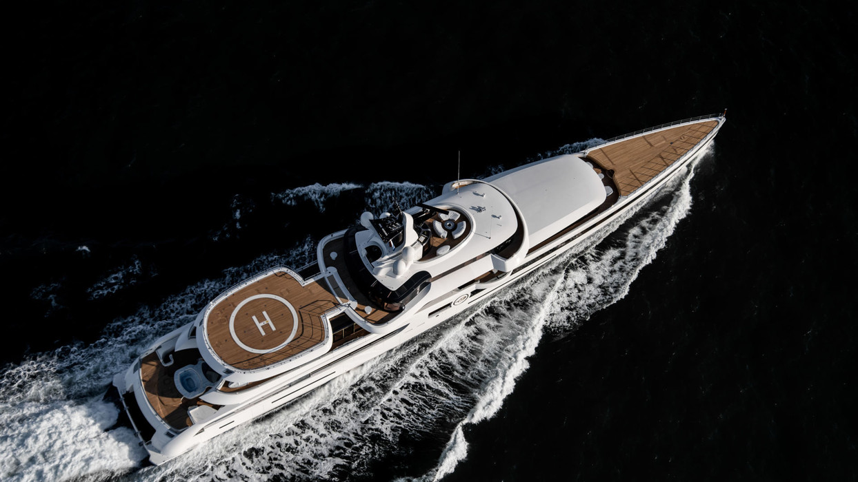 93m Feadship superyacht 'LADY S' delivered and ready for