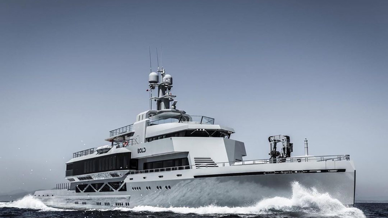 85m explorer yacht BOLD offers exclusive 4-week charter