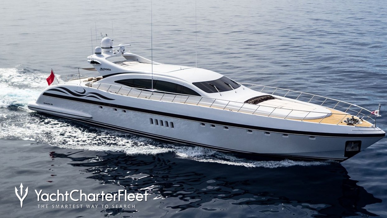 BLOOMS Yacht Charter Price - Overmarine Luxury Yacht Charter