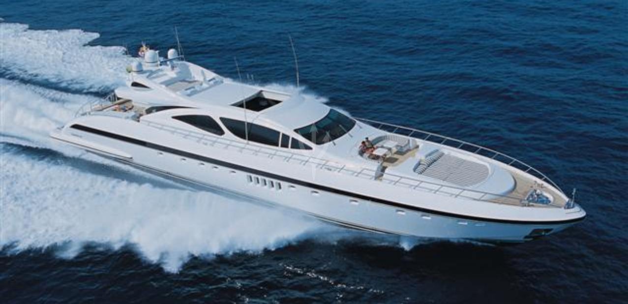 Mangusta 130/21 Charter Yacht