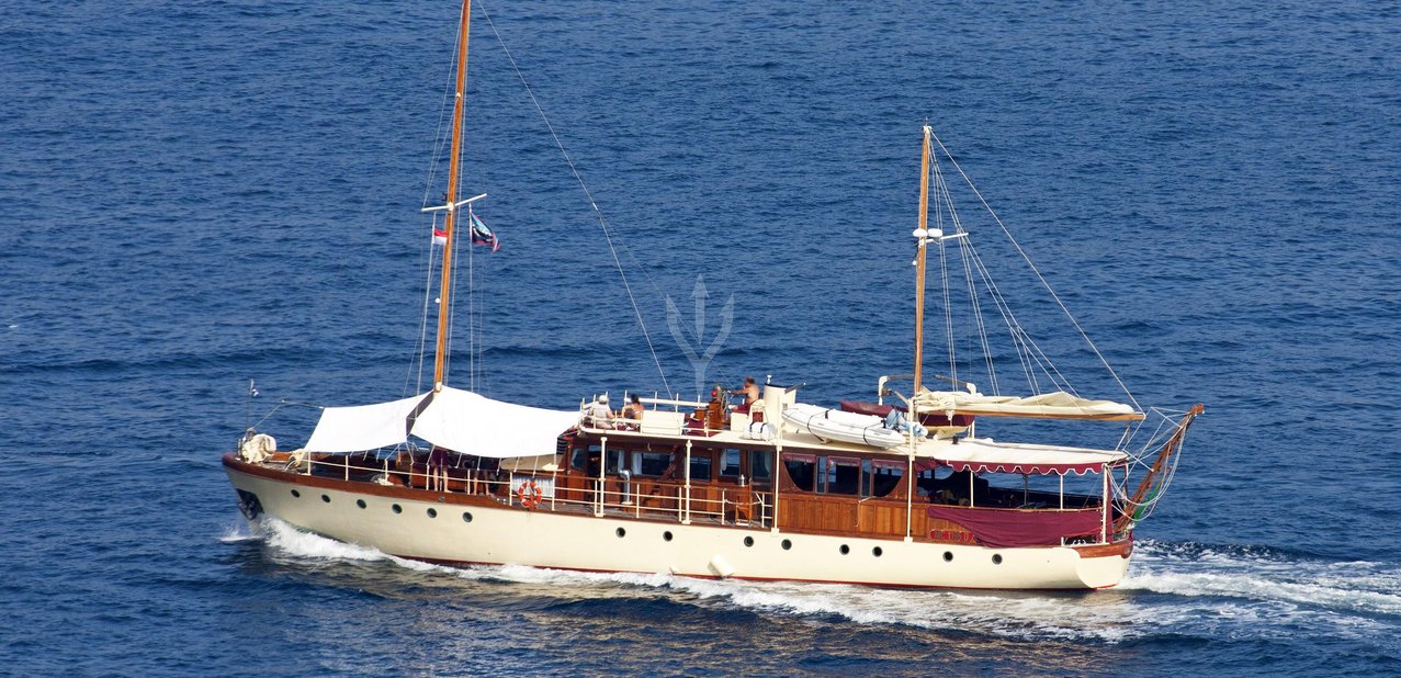 Red Charter Yacht