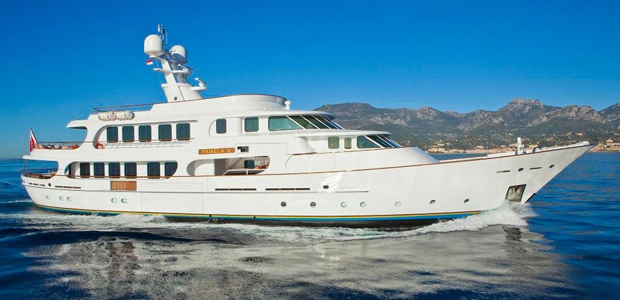 Pamela V Charter Yacht