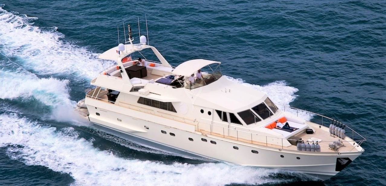 Laetitia Delta Charter Yacht