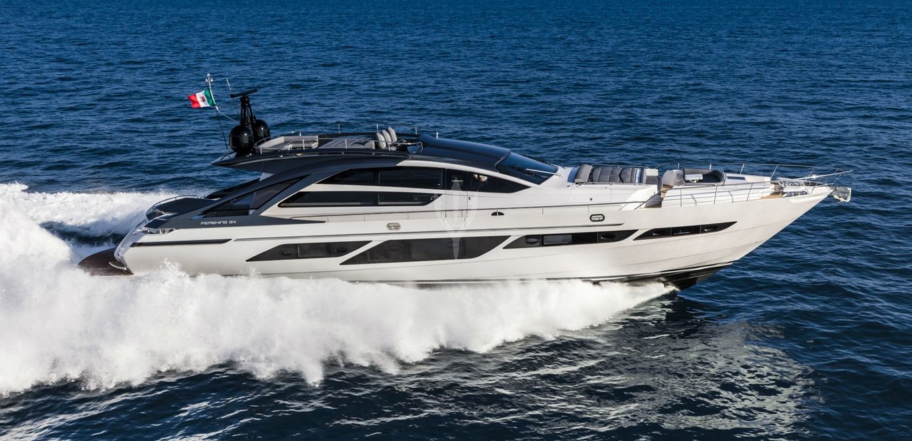 Pershing 9X/30 Charter Yacht