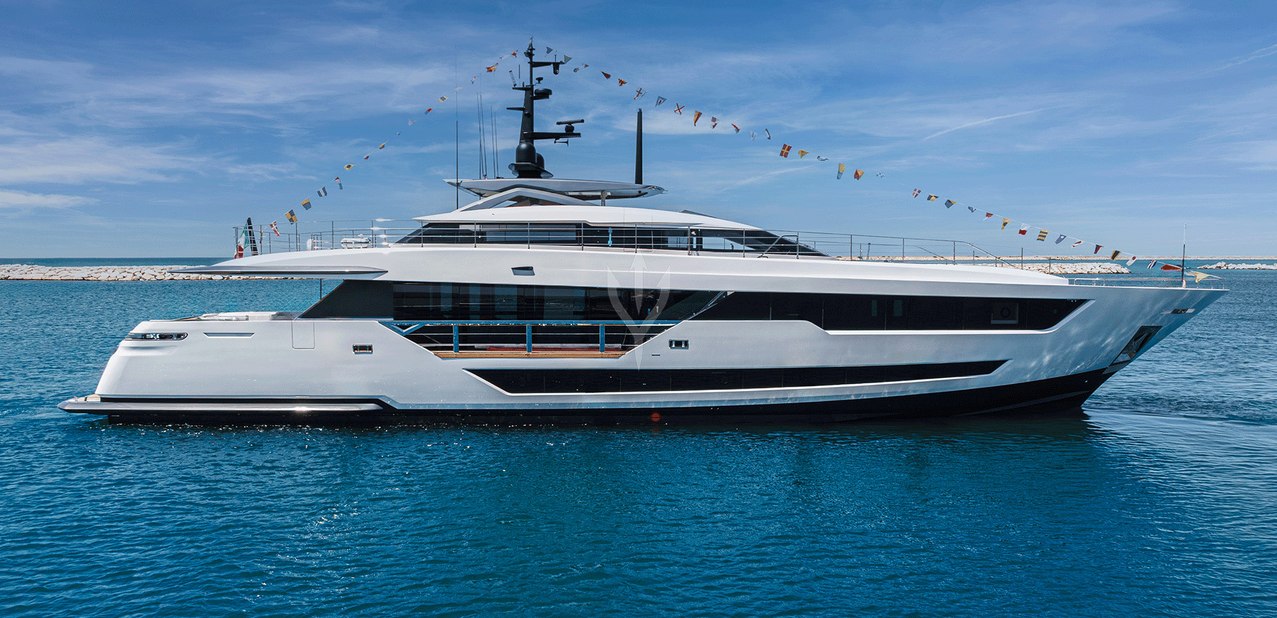 Custom Line Saetta 120/14 Charter Yacht