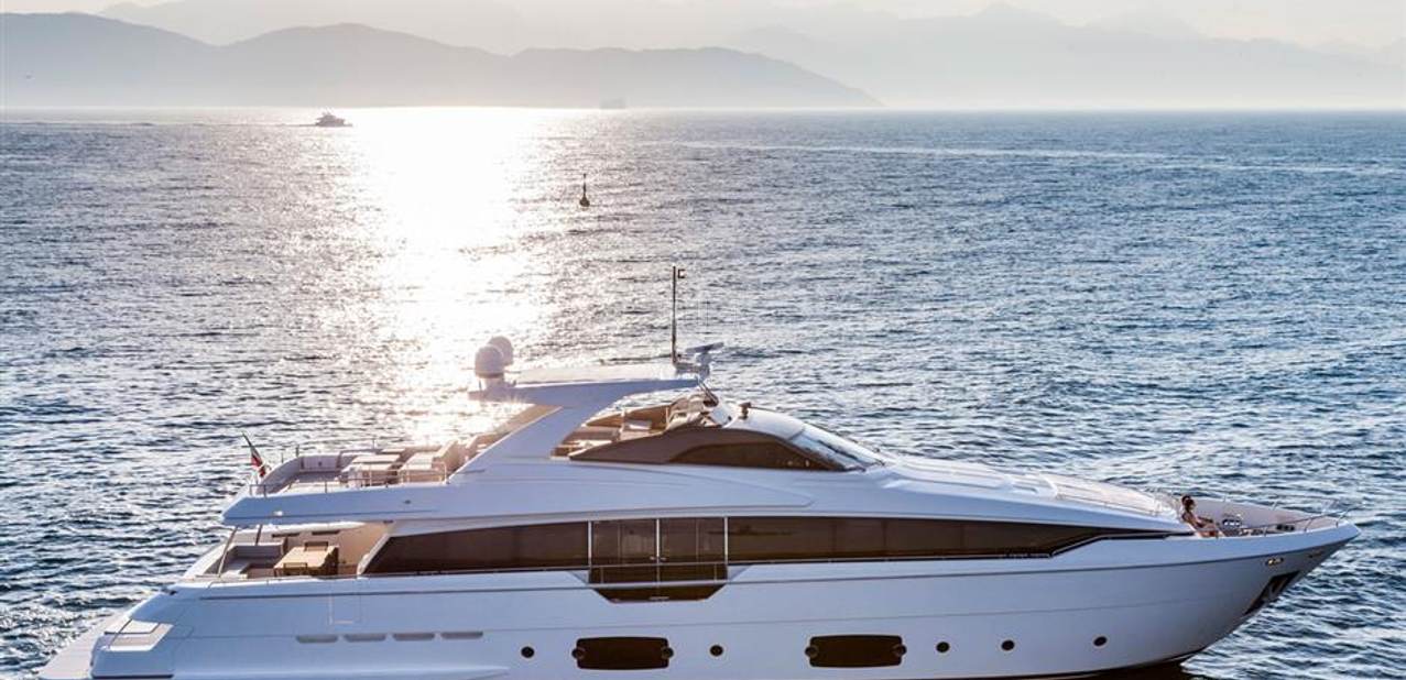 Ferretti 960 Charter Yacht