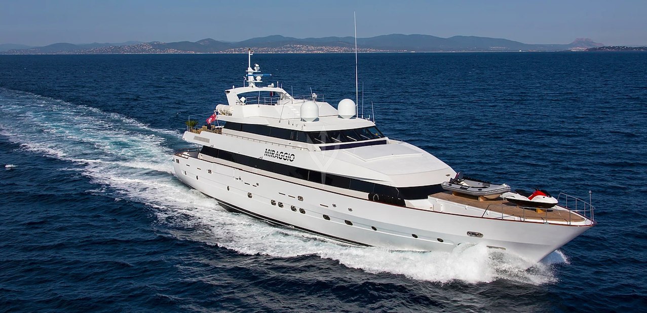 Miraggio Charter Yacht