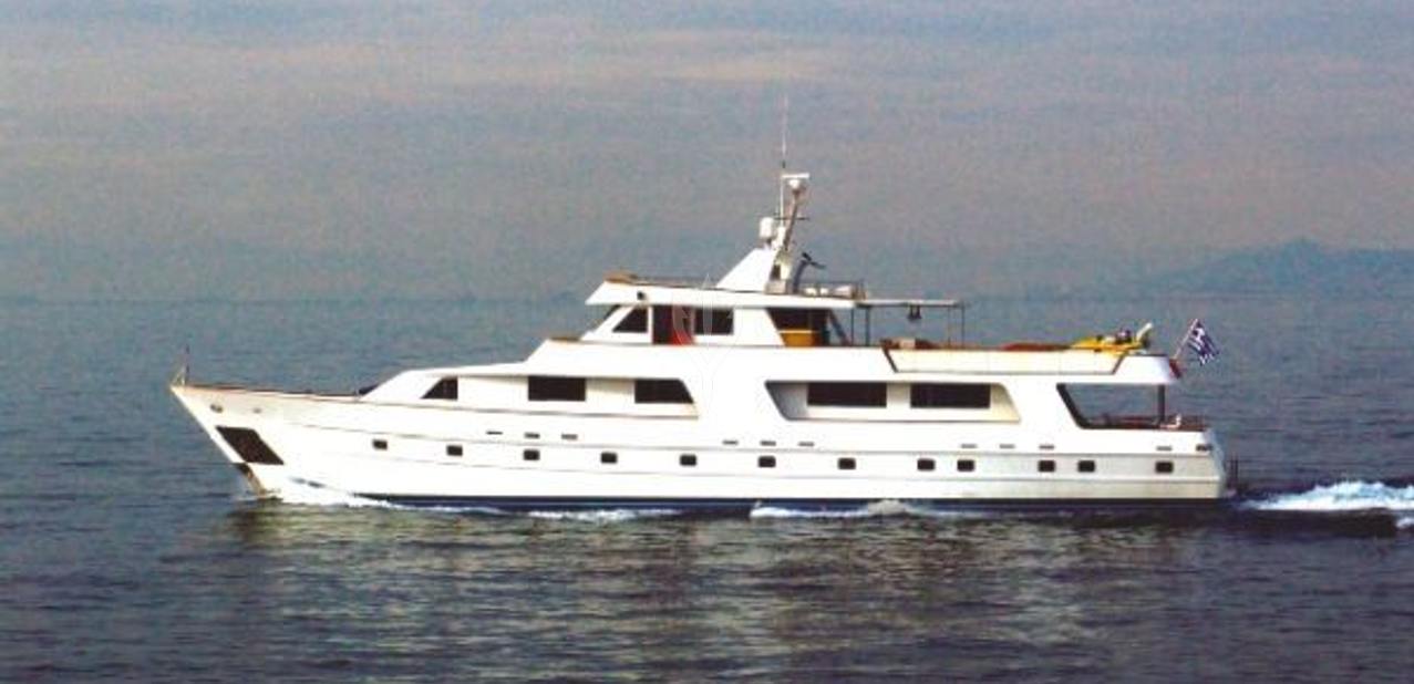 Steel Motor Yacht Charter Yacht