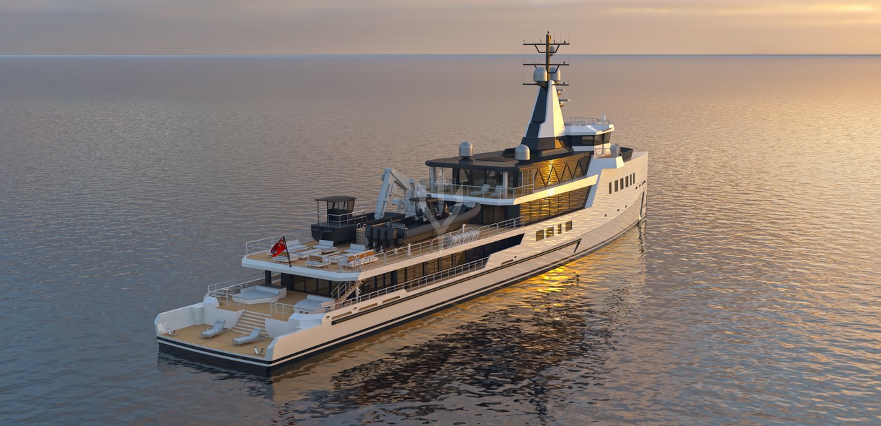 Damen 75m Hybrid Charter Yacht