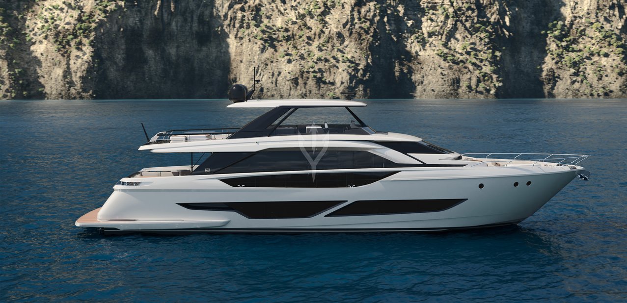 Ferretti 860 /28 Charter Yacht