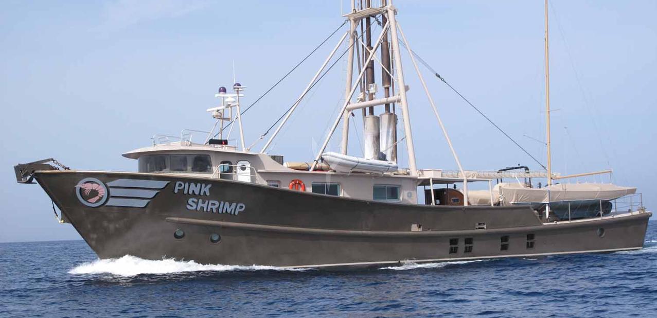 Pink Shrimp Charter Yacht