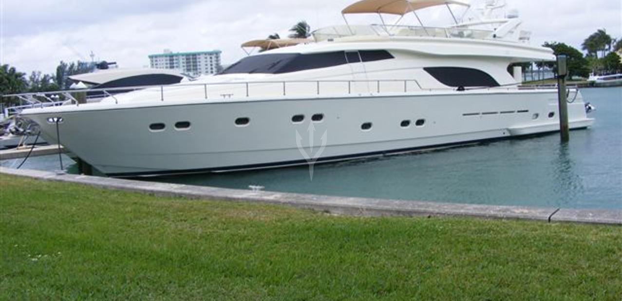 Ferretti 80 Charter Yacht