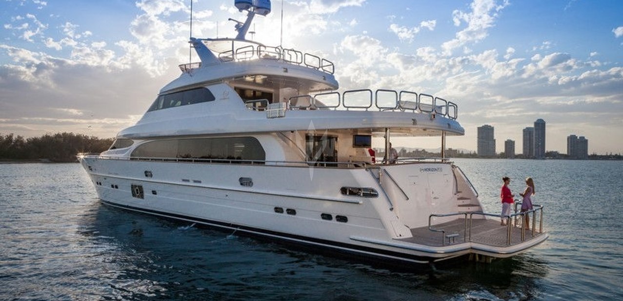 Horizon P110/323 Charter Yacht