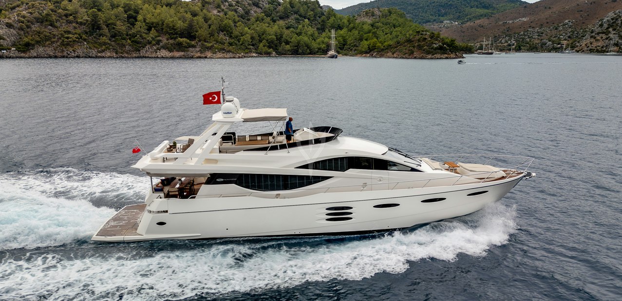 Lady F Charter Yacht