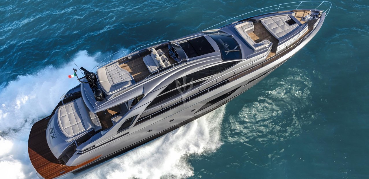 Pershing 8X / 04 Charter Yacht