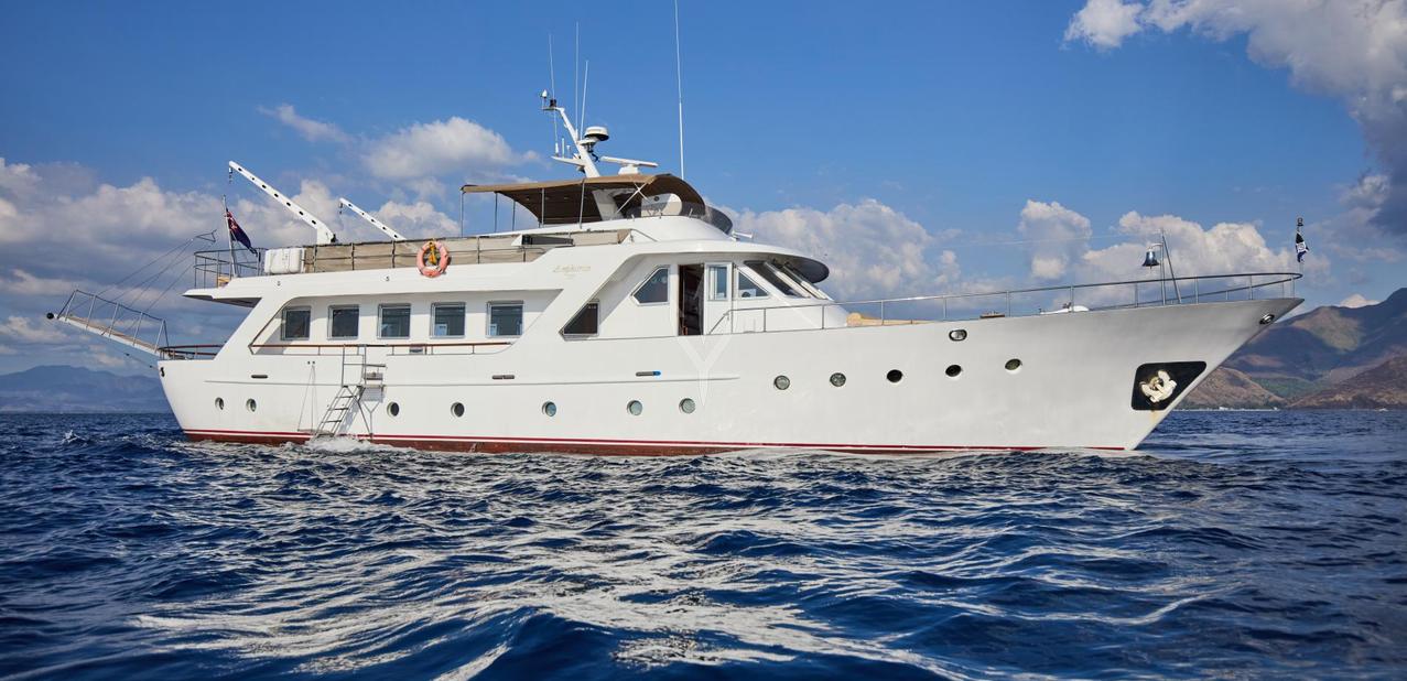 Amphitrite Charter Yacht