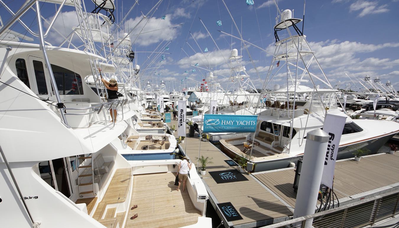 Palm Beach International Boat Show YachtCharterFleet