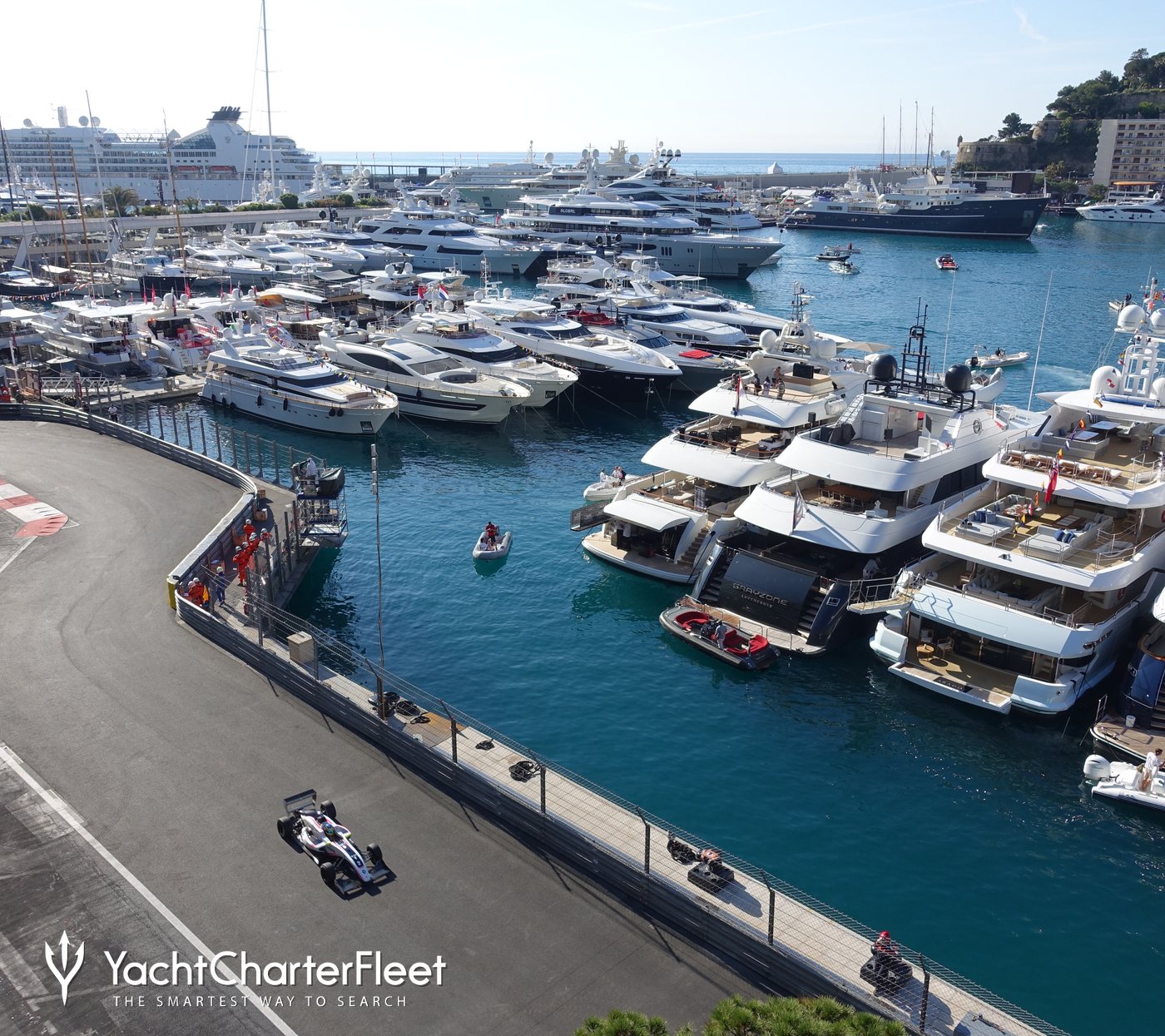 monaco f1 yacht packages